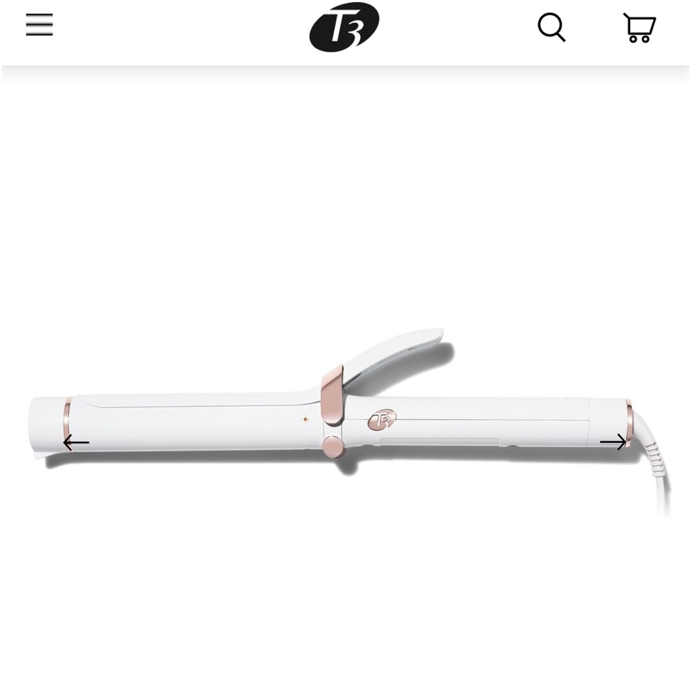 T3 1 1/4 single pass curling iron